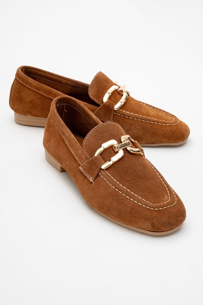 kadin-deri-tokali-loafer-TABA SUET-KYL252710-0090681_0